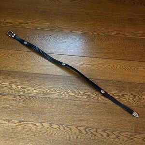 PGA Tour Black Braided Golf Belt 36